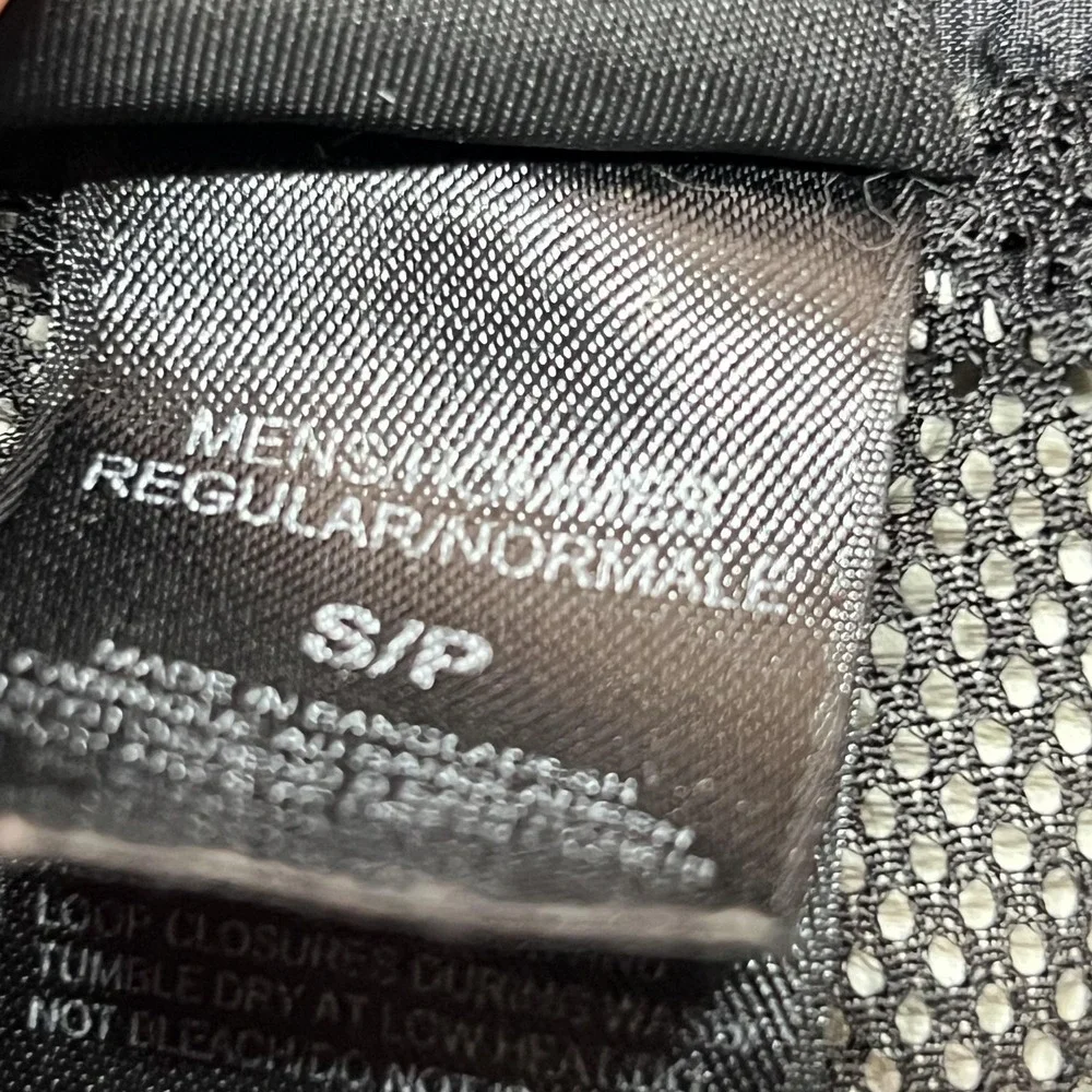 The North Face HyVent Rain Pants Mens Small Black Nylon Mesh Lined Hiking